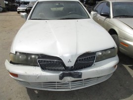 2002 MITSUBISHI DIAMANTE LS, 3.5L AUTO, COLOR WHITE, STK 153709